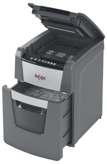 Niszczarka Rexel Optimum AutoFeed+ 90X, (P-4), 90 kartek, 34 l kosz Niszczarka Rexel Optimum AutoFeed+ 90X, (P-4), 90 kartek, 34 l kosz
