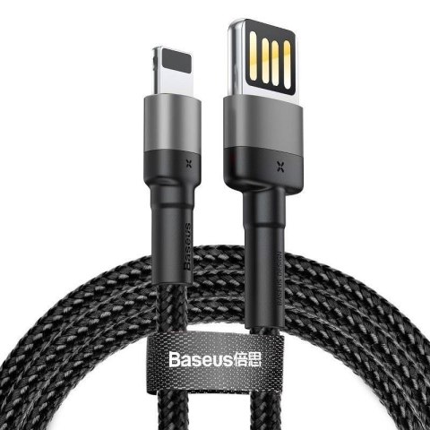 Kabel przewód USB - Lightning / iPhone 200cm Baseus Cafule CALKLF-HG1 z obsługą szybkiego ładowania 1.5A Kabel przewód USB - Lightning / iPhone 200cm Baseus Cafule CALKLF-HG1 z obsługą szybkiego ładowania 1.5A