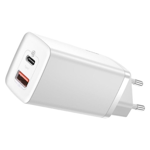 Ładowarka sieciowa Baseus GaN2 Lite CCGAN2L-B02 65W ładowarka sieciowa z gniazdem USB-C PD 3.0 oraz USB QC4.0 Ładowarka sieciowa Baseus GaN2 Lite CCGAN2L-B02 65W ładowarka sieciowa z gniazdem USB-C PD 3.0 oraz USB QC4.0