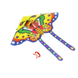 Latawiec duży 90cm motyl niebieski