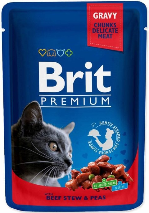 Brit Cat Pouches 1200g Family Plate (12x100g) Brit Cat Pouches 1200g Family Plate (12x100g)