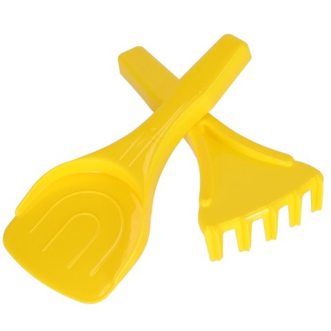 DIPLO W-127 Zabawki do piaskownicy wiaderko łopatka grabki foremki 9el.