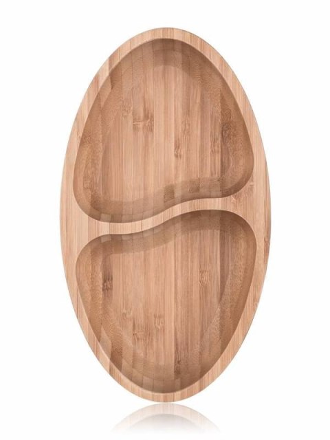 Półmisek dzielony BRILLANTE Bamboo 24 x 13,5 x 4 cm