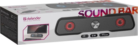 GŁOŚNIK DEFENDER SOUNDBAR Z1 6W LED USB GŁOŚNIK DEFENDER SOUNDBAR Z1 6W LED USB