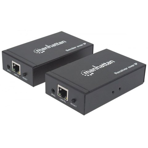 Extender HDMI Manhattan Over IP Cat.6 1080p do 120m IR Extender HDMI Manhattan Over IP Cat.6 1080p do 120m IR