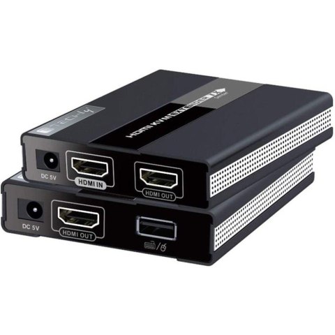 Extender KVM Techly HDMI/USB Cat.6 po skrętce do 60m Extender KVM Techly HDMI/USB Cat.6 po skrętce do 60m