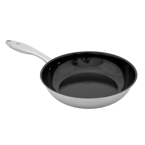 Patelnia z powłoką ceramiczną indukcja 24 cm - Shiori Stainless Steel 304 Patelnia z powłoką ceramiczną indukcja 24 cm - Shiori Stainless Steel 304