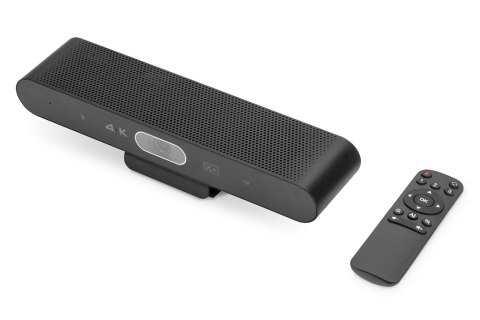 System wideokonferencji DIGITUS 4K ePTZ szeroki kąt 90° Sensor 3.0" 8MP Hi-Fi 2 mikrofony pilot System wideokonferencji DIGITUS 4K ePTZ szeroki kąt 90° Sensor 3.0" 8MP Hi-Fi 2 mikrofony pilot