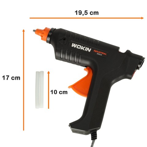 Pistolet do kleju klejenia na gorąco 15W + wkłady 11,2mm Pistolet do kleju klejenia na gorąco 15W + wkłady 11,2mm