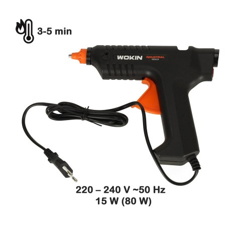 Pistolet do kleju klejenia na gorąco 15W + wkłady 11,2mm Pistolet do kleju klejenia na gorąco 15W + wkłady 11,2mm