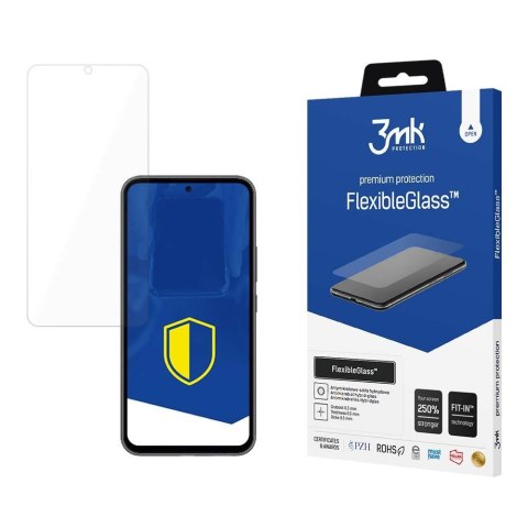 Szkło hybrydowe do Samsung Galaxy A14 4G/5G - 3mk FlexibleGlass Szkło hybrydowe do Samsung Galaxy A14 4G/5G - 3mk FlexibleGlass