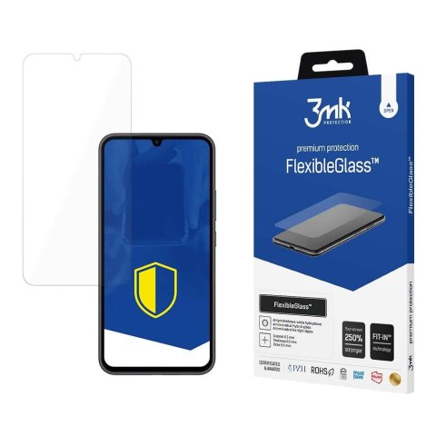 Szkło hybrydowe do Samsung Galaxy A34 5G - 3mk FlexibleGlass Szkło hybrydowe do Samsung Galaxy A34 5G - 3mk FlexibleGlass