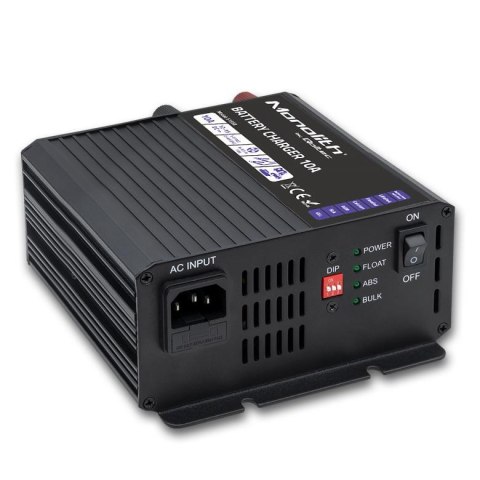 Ładowarka inteligentna Qoltec Monolith do akumulatorów LiFePO4 AGM GEL SLA | 10A | 12V Ładowarka inteligentna Qoltec Monolith do akumulatorów LiFePO4 AGM GEL SLA | 10A | 12V