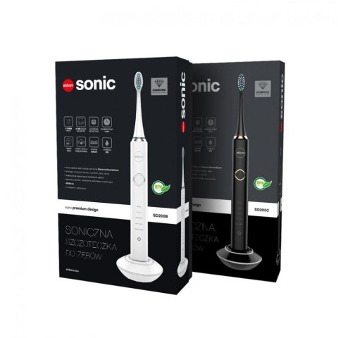 Szczoteczka soniczna do mycia zębów SD200C czarna Szczoteczka soniczna do mycia zębów SD200C czarna