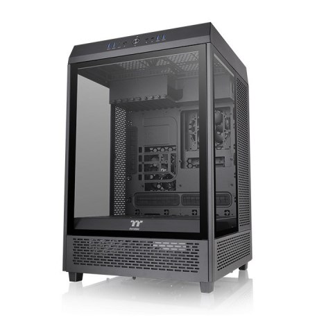THERMALTAKE THE TOWER 500 TEMPERED GLASS*3 120MM*2 - BLACK CA-1X1-00M1WN-00 THERMALTAKE THE TOWER 500 TEMPERED GLASS*3 120MM*2 - BLACK CA-1X1-00M1WN-00