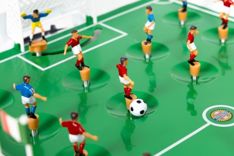 Gra mini stół piłkarzyki na sprężynach 22 zawodników Gra mini stół piłkarzyki na sprężynach 22 zawodników
