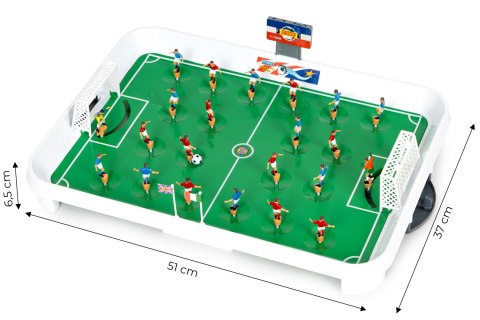 Gra mini stół piłkarzyki na sprężynach 22 zawodników Gra mini stół piłkarzyki na sprężynach 22 zawodników