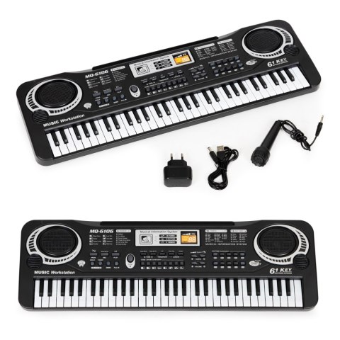 Keyboard pianino elektryczne z mikrofonem dla dzieci Keyboard pianino elektryczne z mikrofonem dla dzieci