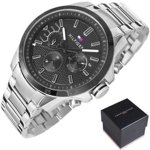 Zegarek Męski Tommy Hilfiger Decker 1791564 + BOX Zegarek Męski Tommy Hilfiger Decker 1791564 + BOX
