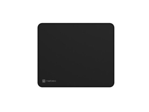 Podkładka pod mysz Natec Colors Series Obsidian black 300x250mm Podkładka pod mysz Natec Colors Series Obsidian black 300x250mm