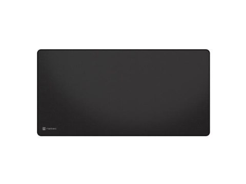 Podkładka pod mysz Natec Colors Series Obsidian black 800x400mm Podkładka pod mysz Natec Colors Series Obsidian black 800x400mm