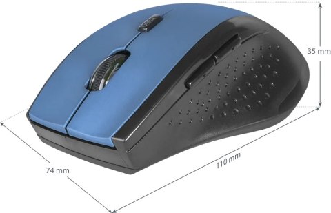 MYSZ DEFENDER ACCURA MM-365 RF NIEBIESKA OPTICAL 1600DPI 6P MYSZ DEFENDER ACCURA MM-365 RF NIEBIESKA OPTICAL 1600DPI 6P