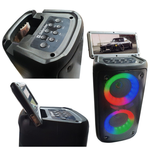 GŁOŚNIK DEFENDER BOOMER 20 BLUETOOTH 20W LIGHT/BT/FM/USB/AUX/MIC GŁOŚNIK DEFENDER BOOMER 20 BLUETOOTH 20W LIGHT/BT/FM/USB/AUX/MIC