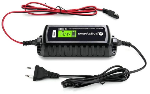 Ładowarka prostownik do akumulatorów 6V/12V everActive 14.8V/3.8A CBC-5 Ładowarka prostownik do akumulatorów 6V/12V everActive 14.8V/3.8A CBC-5
