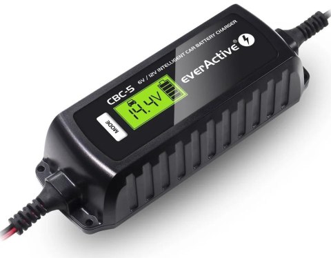 Ładowarka prostownik do akumulatorów 6V/12V everActive 14.8V/3.8A CBC-5 Ładowarka prostownik do akumulatorów 6V/12V everActive 14.8V/3.8A CBC-5