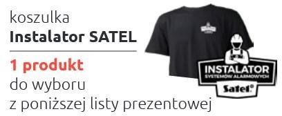 ZESTAW 2 SATEL PERFECTA 64M + INT-TSH2-B + ACU-220 + koszulka + 1x GRATIS