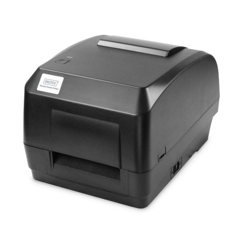 Drukarka termiczna DIGITUS do etykiet 200dpi max. 108mm USB 2.0 Serial LAN microSD czarna Drukarka termiczna DIGITUS do etykiet 200dpi max. 108mm USB 2.0 Serial LAN microSD czarna
