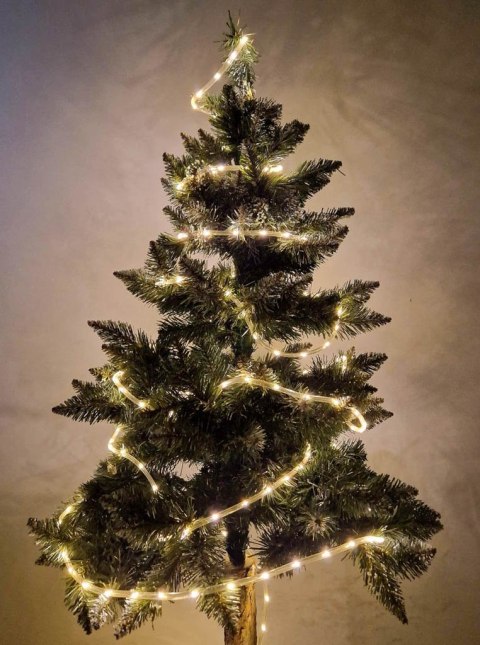 Lampki LED łańcuch sznur wąż 10m 100LED ciepły biały Lampki LED łańcuch sznur wąż 10m 100LED ciepły biały