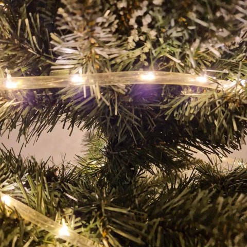 Lampki LED łańcuch sznur wąż 10m 100LED ciepły biały Lampki LED łańcuch sznur wąż 10m 100LED ciepły biały
