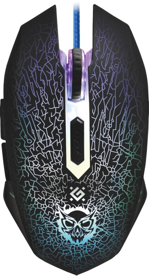 MYSZ DEFENDER SHOCK GM-110L 3200DPI 6P + PODKŁADKA + GRA MYSZ DEFENDER SHOCK GM-110L 3200DPI 6P + PODKŁADKA + GRA