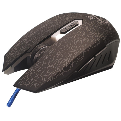 Mysz przewodowa Defender SHOCK GM-110L 3200dpi 6P + podkładka Gaming + GRA Mysz przewodowa Defender SHOCK GM-110L 3200dpi 6P + podkładka Gaming + GRA