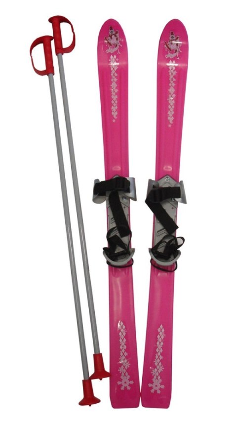 Narty Dziecięce 90cm ACRA - Fioletowe Narty Dziecięce 90cm ACRA - Fioletowe