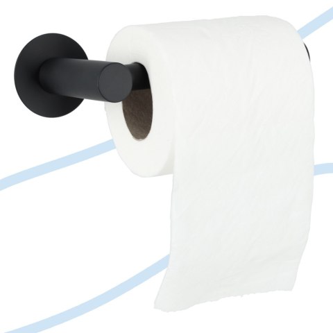 Uchwyt na papier toaletowy loftowy czarny WC Uchwyt na papier toaletowy loftowy czarny WC