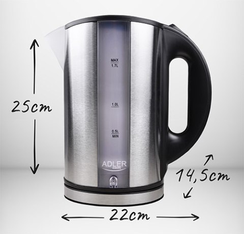 Czajnik metalowy 1,7 L Czajnik metalowy 1,7 L
