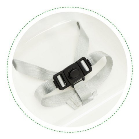 Fotelik krzesełko do karmienia 2w1 ECOTOYS biały Fotelik krzesełko do karmienia 2w1 ECOTOYS biały