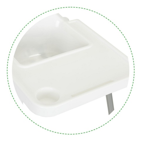 Fotelik krzesełko do karmienia 2w1 ECOTOYS biały Fotelik krzesełko do karmienia 2w1 ECOTOYS biały