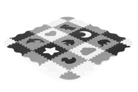 Mata piankowa z płotkiem puzzle suchy basen 25 elementów ECOTOYS Mata piankowa z płotkiem puzzle suchy basen 25 elementów ECOTOYS
