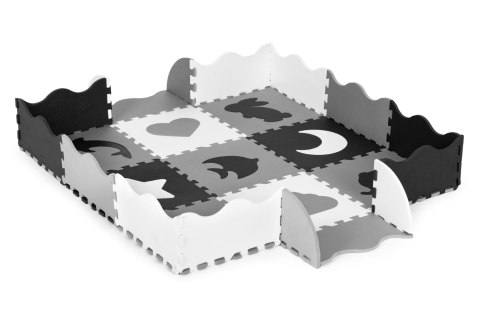 Mata piankowa z płotkiem puzzle suchy basen 25 elementów ECOTOYS Mata piankowa z płotkiem puzzle suchy basen 25 elementów ECOTOYS