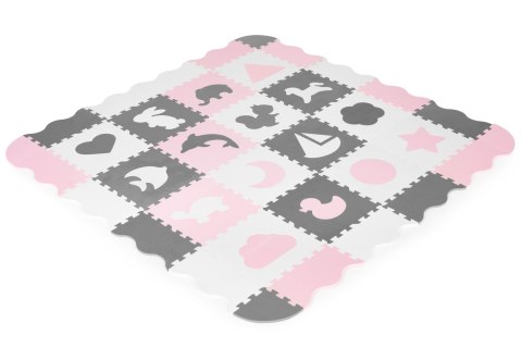 Mata piankowa z płotkiem puzzle suchy basen 36 elementów ECOTOYS Mata piankowa z płotkiem puzzle suchy basen 36 elementów ECOTOYS