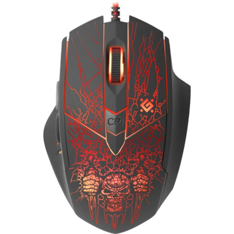MYSZ DEFENDER DOOM FIGHTER GM-260L 3200DPI 6P + PODKŁADKA + GRA MYSZ DEFENDER DOOM FIGHTER GM-260L 3200DPI 6P + PODKŁADKA + GRA