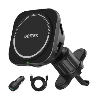 Ładowarka Samochodowa Unitek P1403A 38 W, uchwyt MagSafe