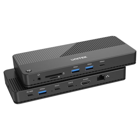 Przełącznik KVM Unitek D1077A 4K Hub USB 11 portów Przełącznik KVM Unitek D1077A 4K Hub USB 11 portów