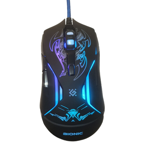 MYSZ DEFENDER BIONIC GM-250L 3200DPI 6P + PODKŁADKA + GRA MYSZ DEFENDER BIONIC GM-250L 3200DPI 6P + PODKŁADKA + GRA