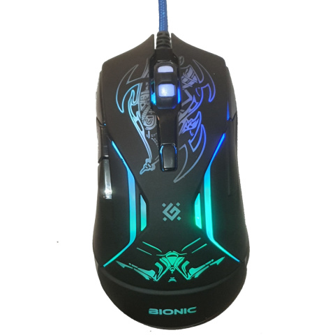 MYSZ DEFENDER BIONIC GM-250L 3200DPI 6P + PODKŁADKA + GRA MYSZ DEFENDER BIONIC GM-250L 3200DPI 6P + PODKŁADKA + GRA
