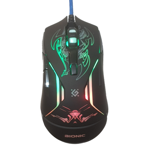 MYSZ DEFENDER BIONIC GM-250L 3200DPI 6P + PODKŁADKA + GRA MYSZ DEFENDER BIONIC GM-250L 3200DPI 6P + PODKŁADKA + GRA