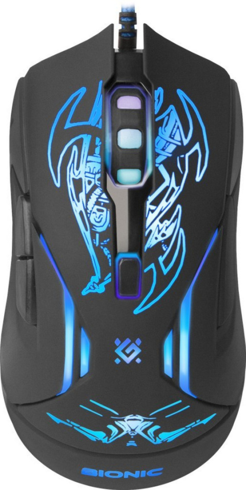 MYSZ DEFENDER BIONIC GM-250L 3200DPI 6P + PODKŁADKA + GRA MYSZ DEFENDER BIONIC GM-250L 3200DPI 6P + PODKŁADKA + GRA